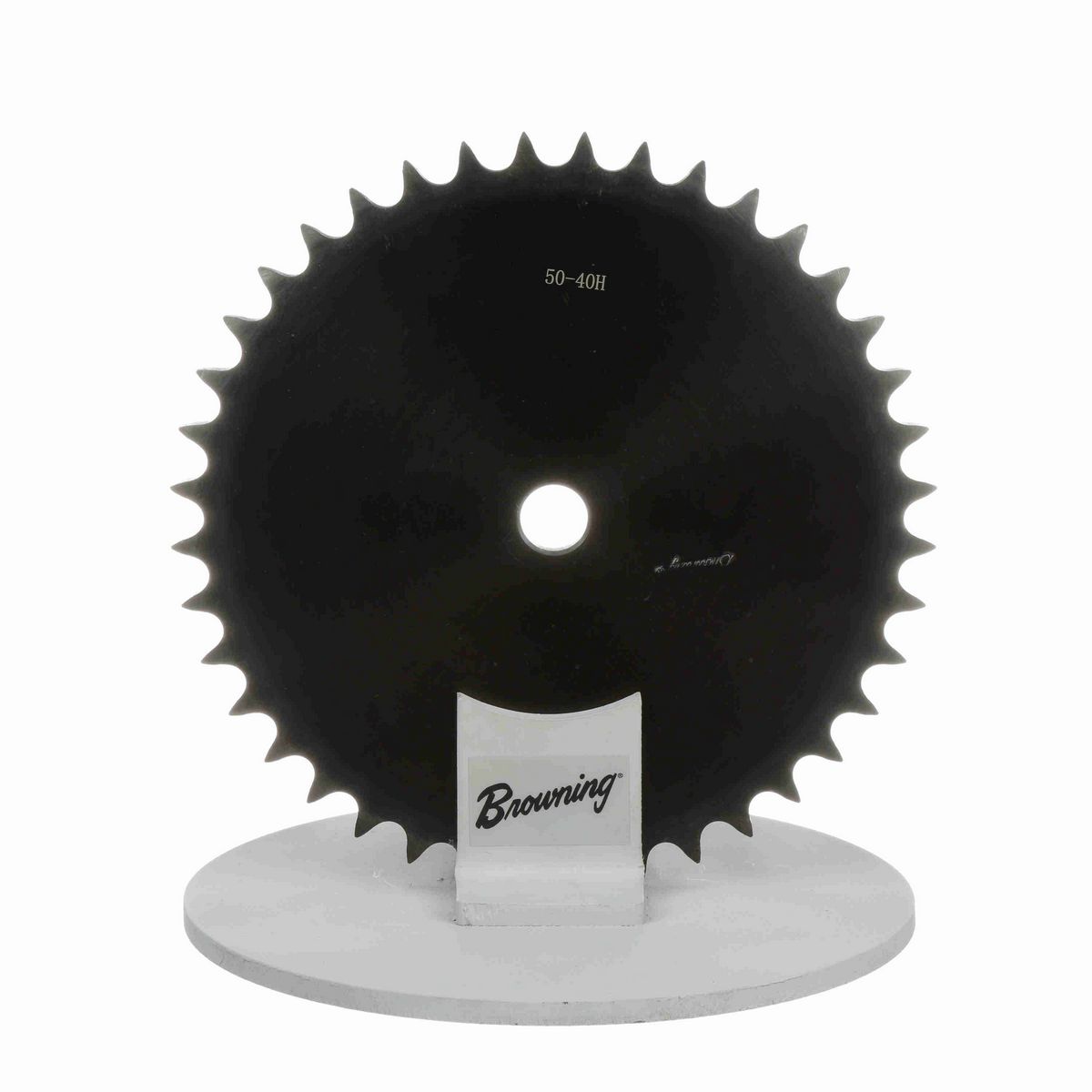 Browning Steel Minimum Plain Bore Roller Chain Sprocket - 50A40