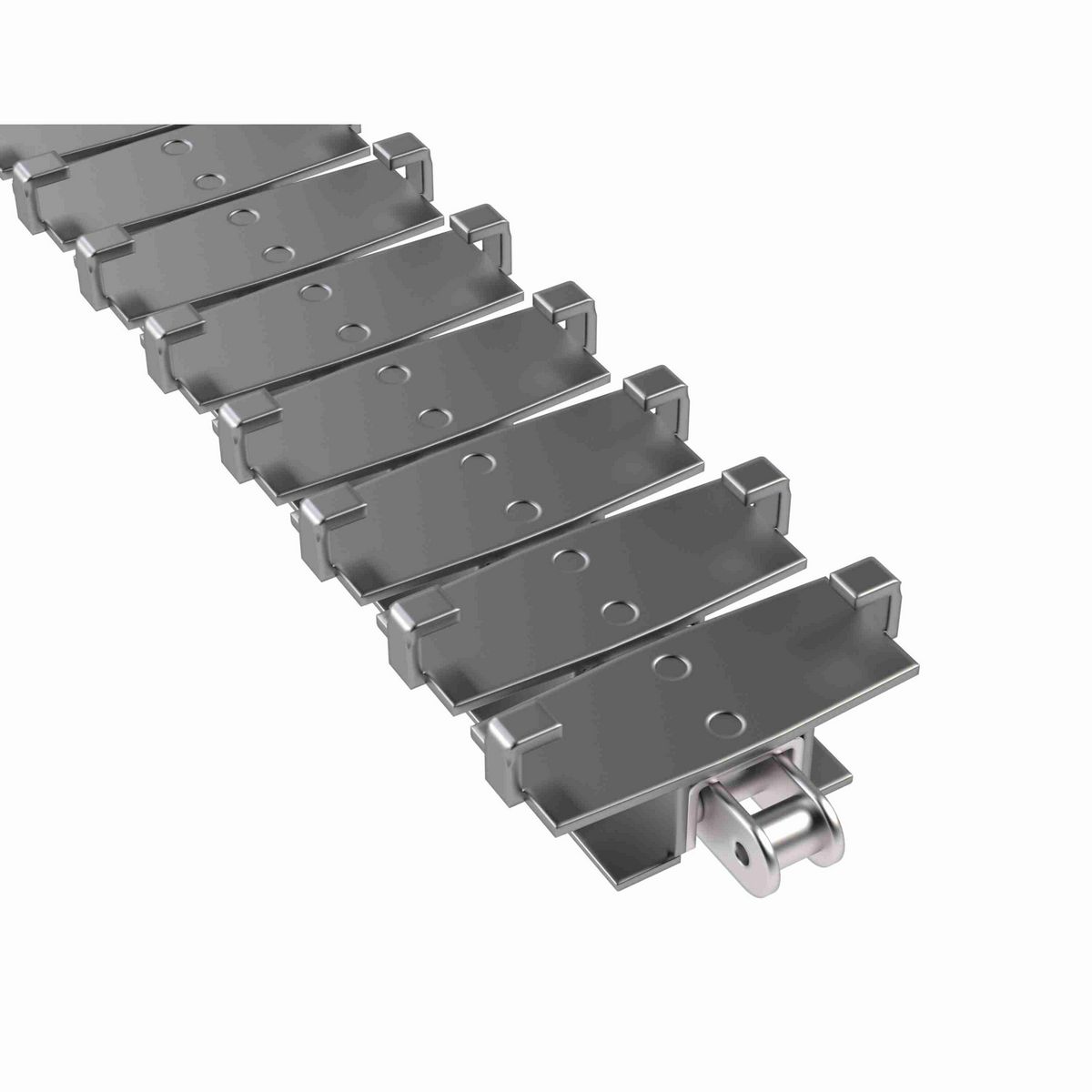 Rexnord 1874TAB SideGrip™ Side-flexing, Material: Stainless Steel, Width: 3.63in, Pitch: 1.5in - 1874SS-SG