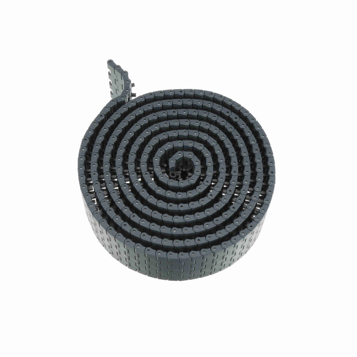 System Plast 2121FT Straight Running Solid Top, Material: NG evo (Gray Blue), Width: 3.25in, Pitch: 0.5in - NGE2121FT-PT-K325