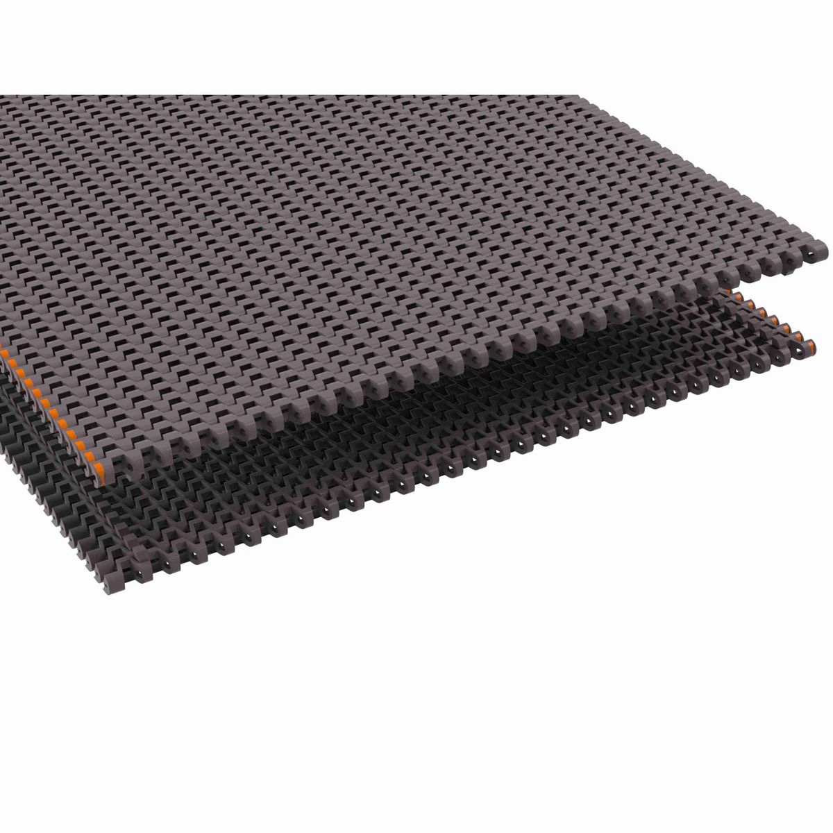 Rexnord 7526 Side-flexing Flush Grid, Material: HP, Width: 765mm, Pitch: 0.5in - HP7526-765