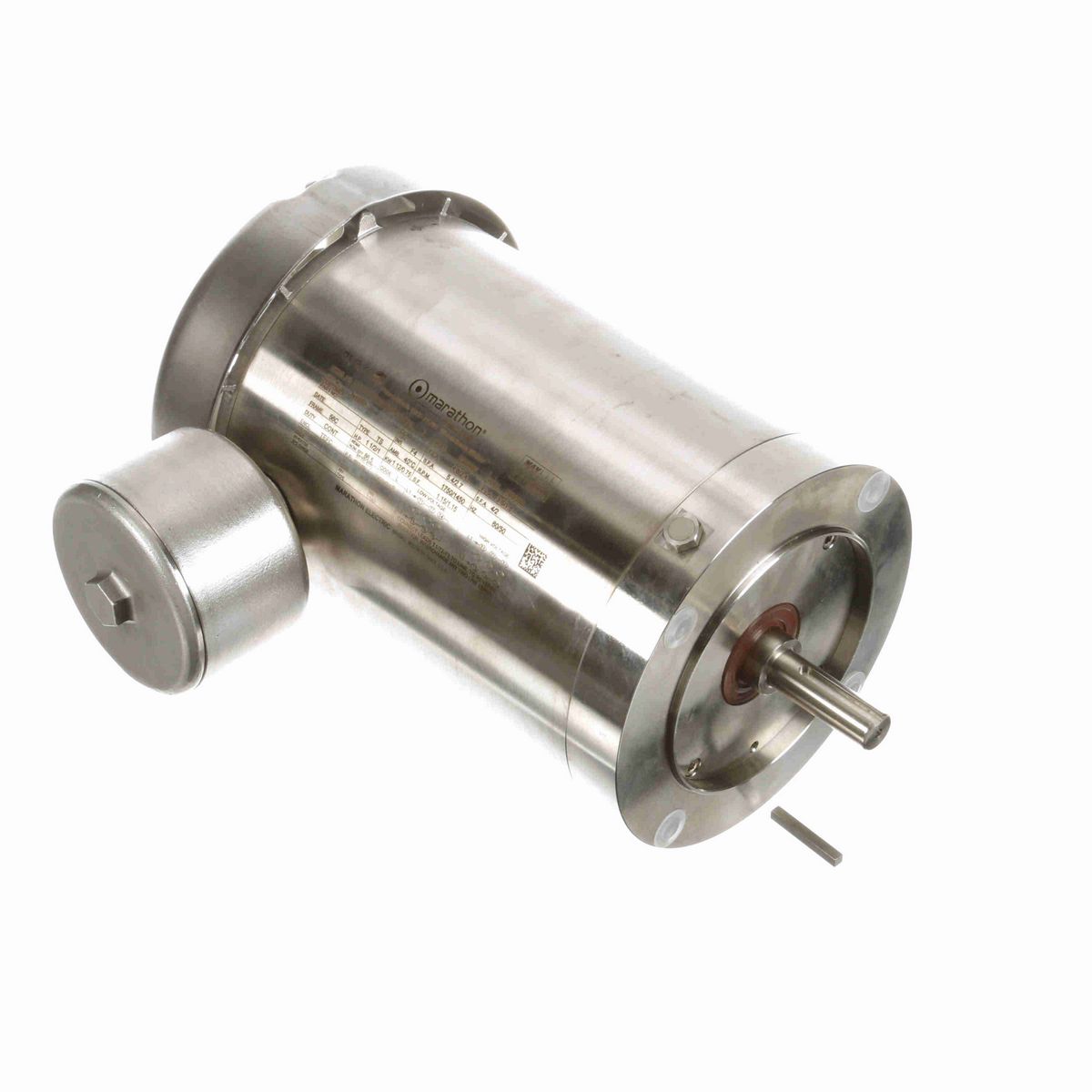 LEESON General Purpose Motor, 1.50 & 1 HP, 3 Ph, 60 & 50 Hz, 230/460 & 190/380 V, 1800 & 1500 RPM, 56C Frame, TEFC - N468B
