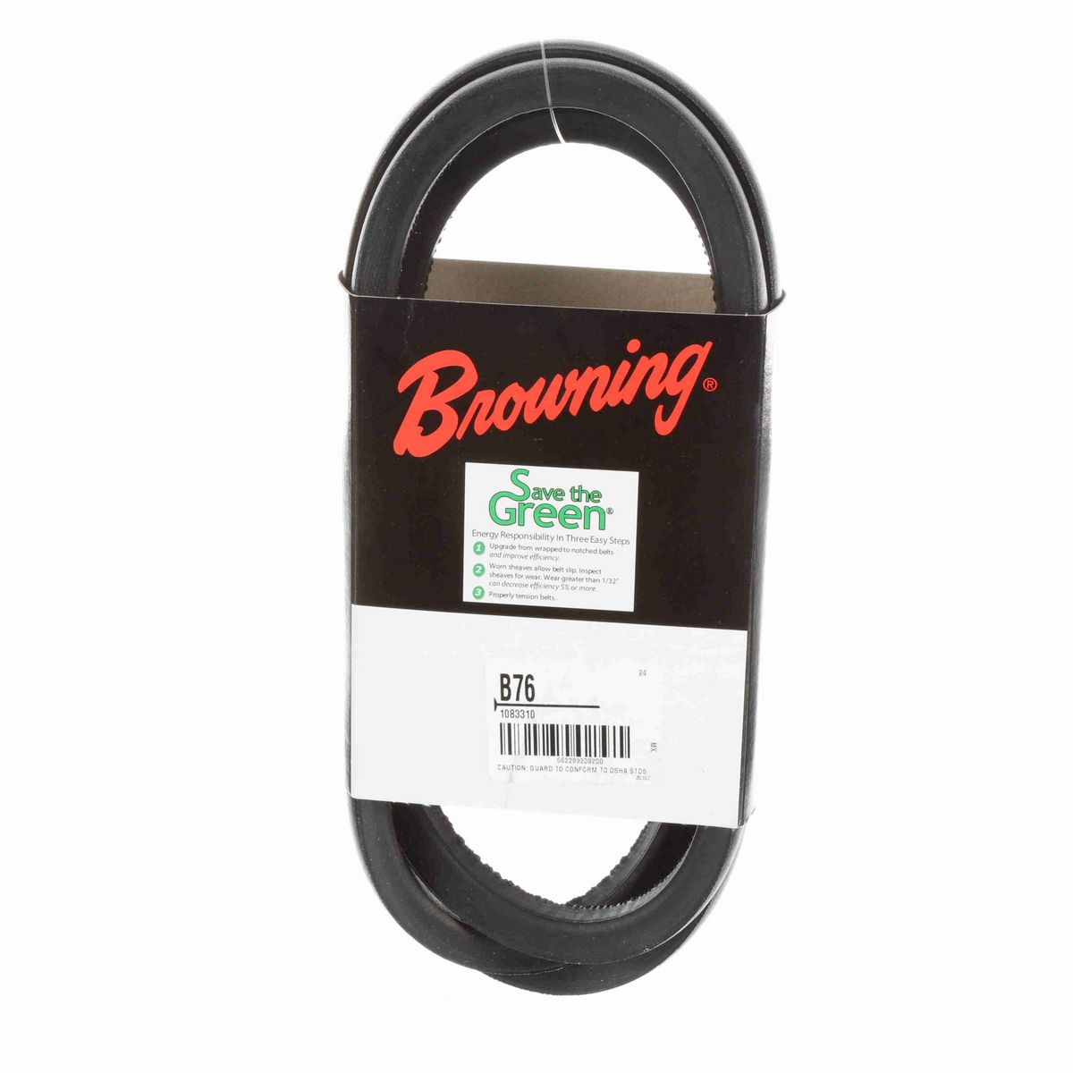 Browning Neoprene Wrapped Belt 95% Efficient - B76