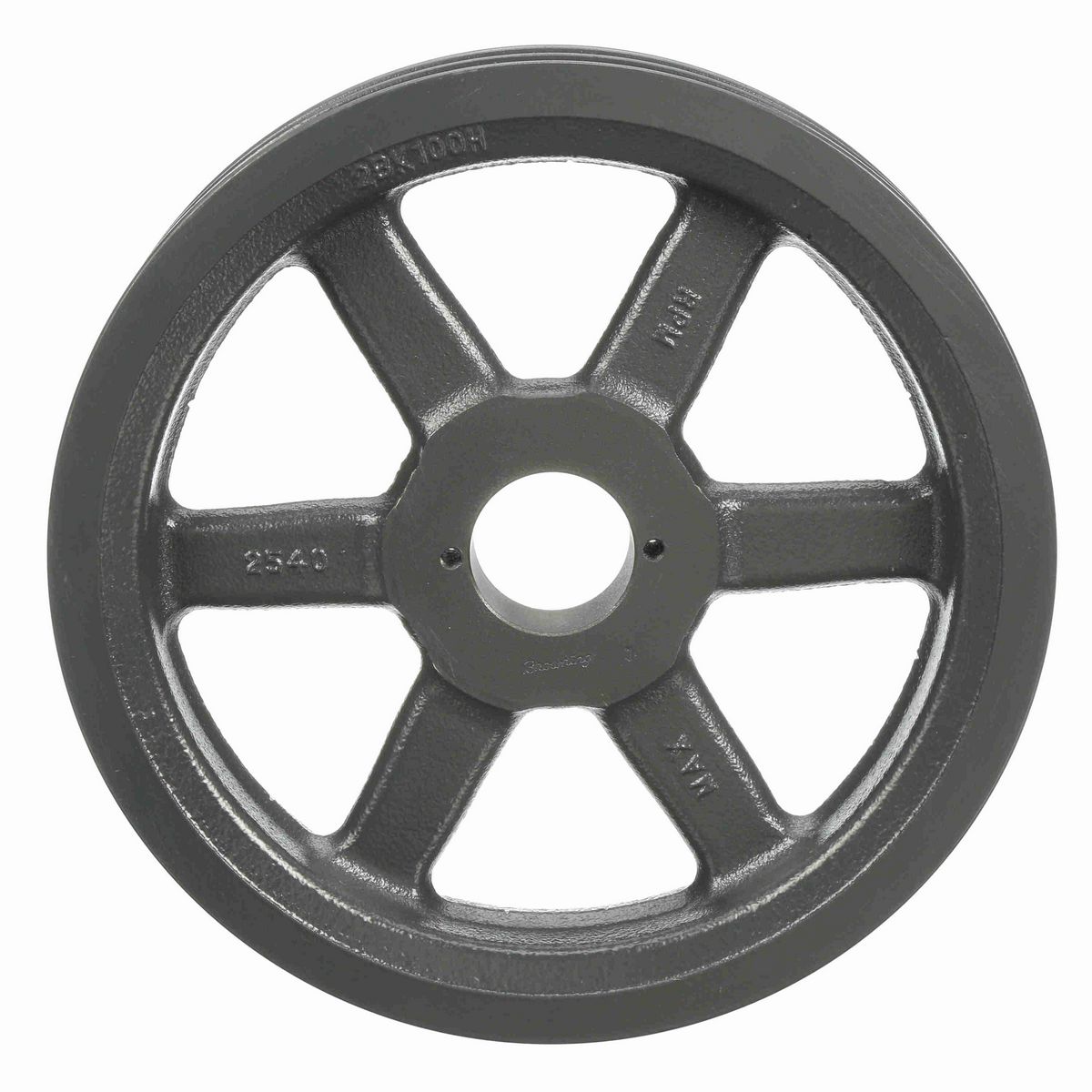 Browning 2 Groove Cast Iron FHP - Bushed Sheave - 2BK100H