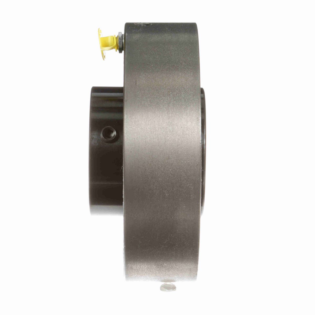 Sealmaster Mounted Cast Iron Cylindrical Cartridge Ball Bearing - 52100 Bearing Steel, Black Oxided - Setscrew Lock - SC-39