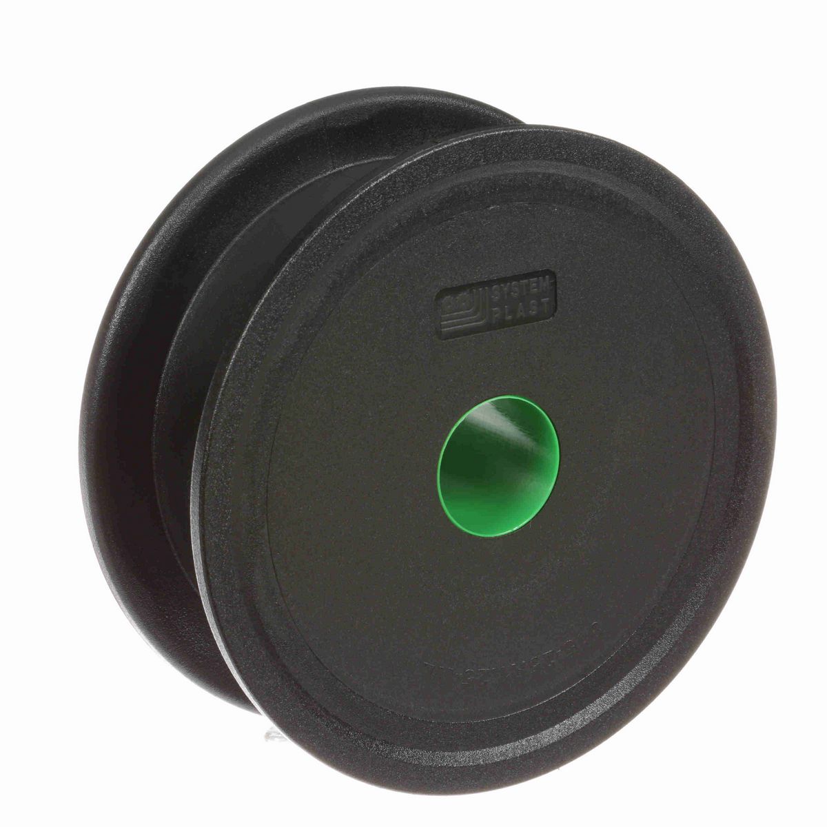 System Plast 820 Series Solid One Piece Molded Sprocket with 25 Teeth and a 1-1/4in Round Idler Bore - 820-25R1.25-WL