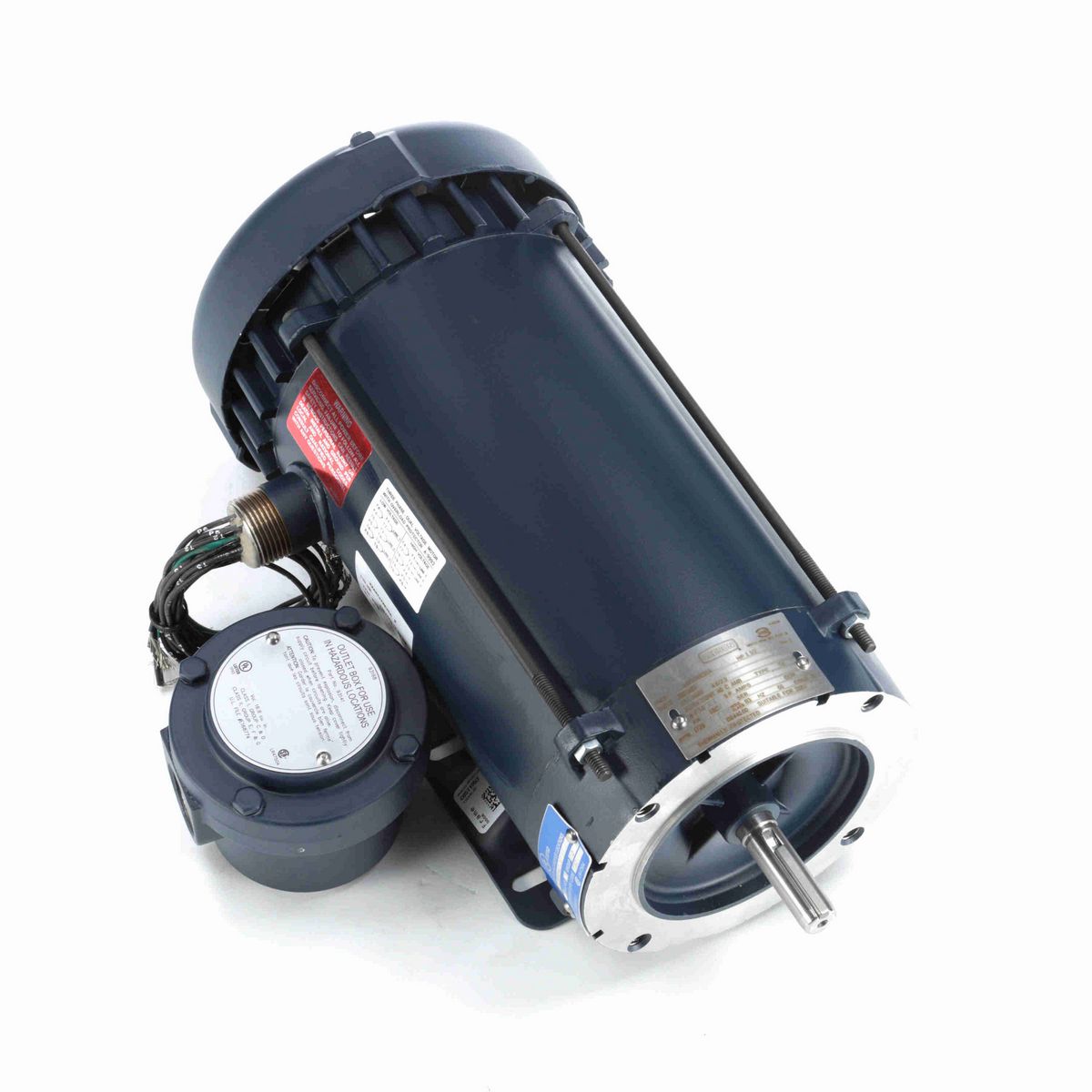 LEESON Explosion Proof Motor, 1.50 HP, 3 Ph, 60 Hz, 230/460 V, 1800 RPM, 56C Frame, EPFC - 119440.00
