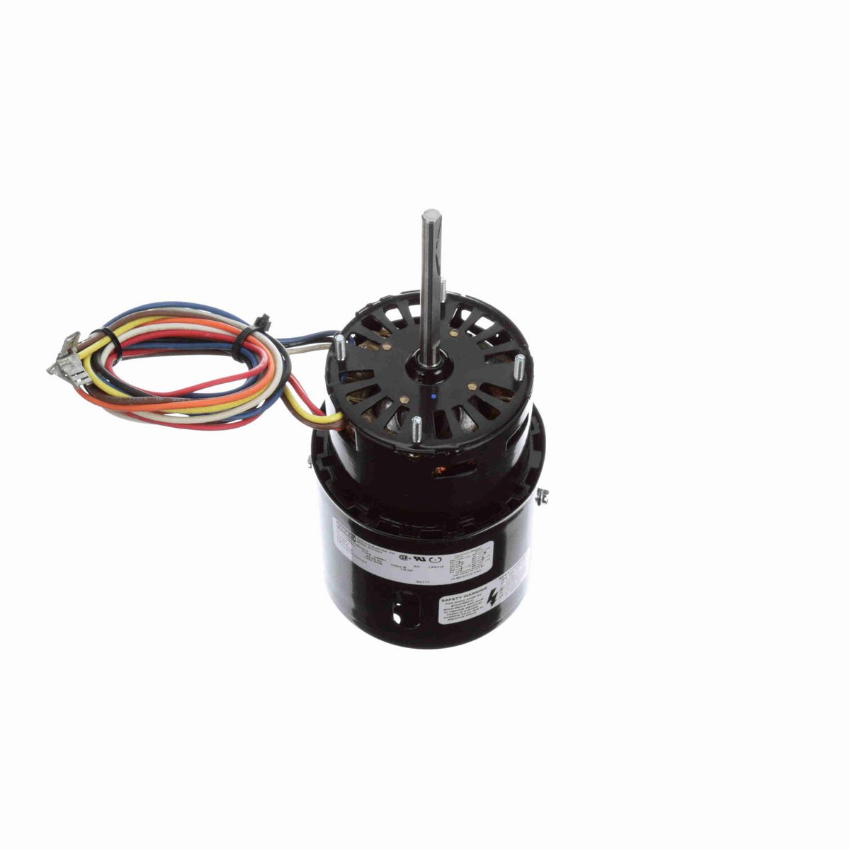 FASCO Fan and Blower Motor, 1/8 HP, 1 Ph, 60 Hz, 115/230 V, 1550 RPM, 1 Speed, 3.3" Diameter, OAO - D504