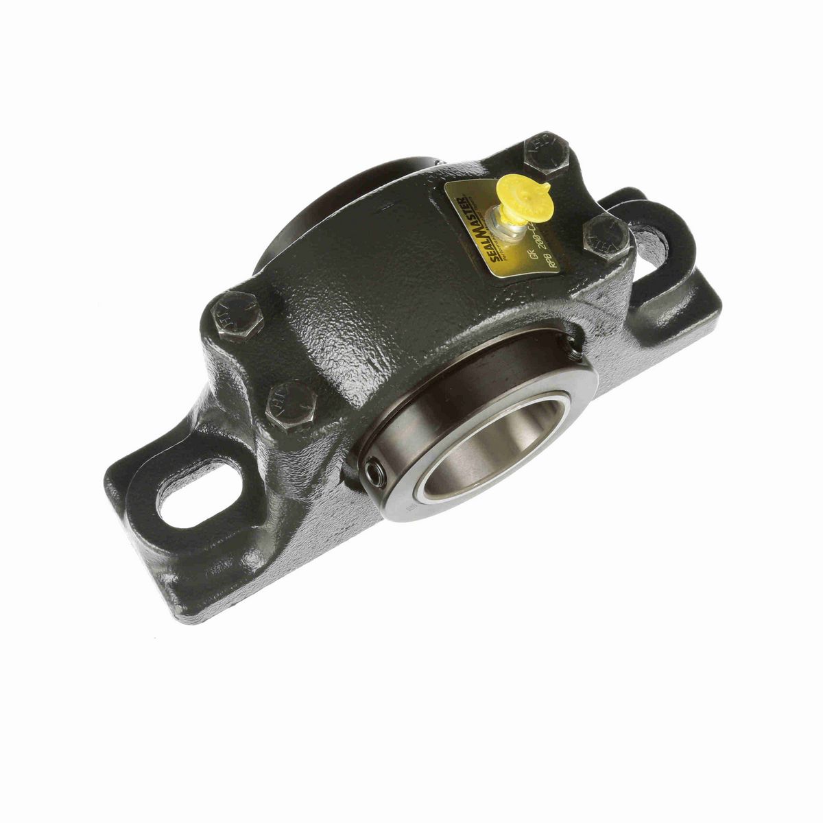 Sealmaster Mounted Cast Iron Two Bolt Pillow Block Tapered Roller - 52100 Bearing Steel - Double Collar Mount Lock - RPB 200-C2