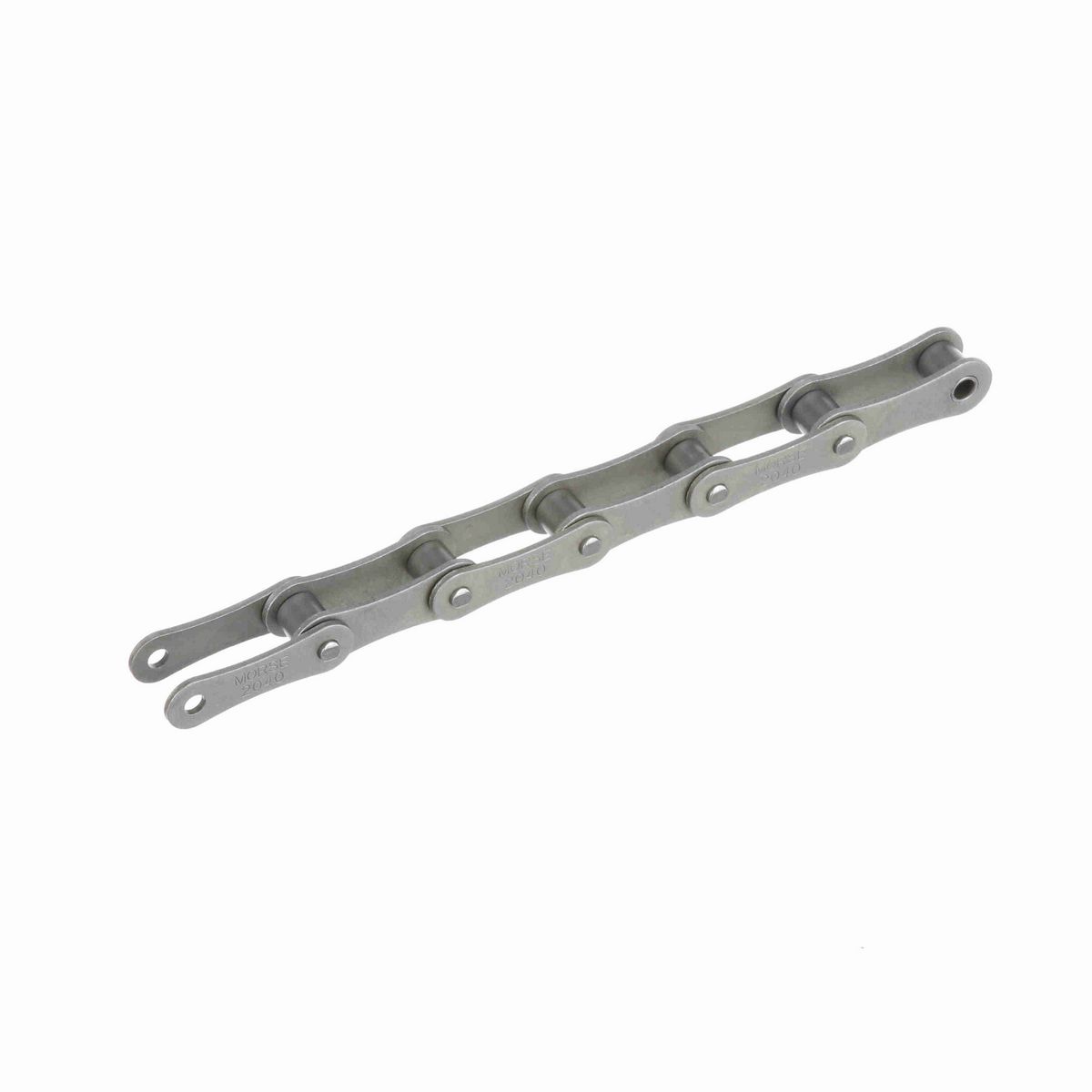 Morse Double Pitch Roller Chain - Riveted Standard Roller Design - 2040R 10FT