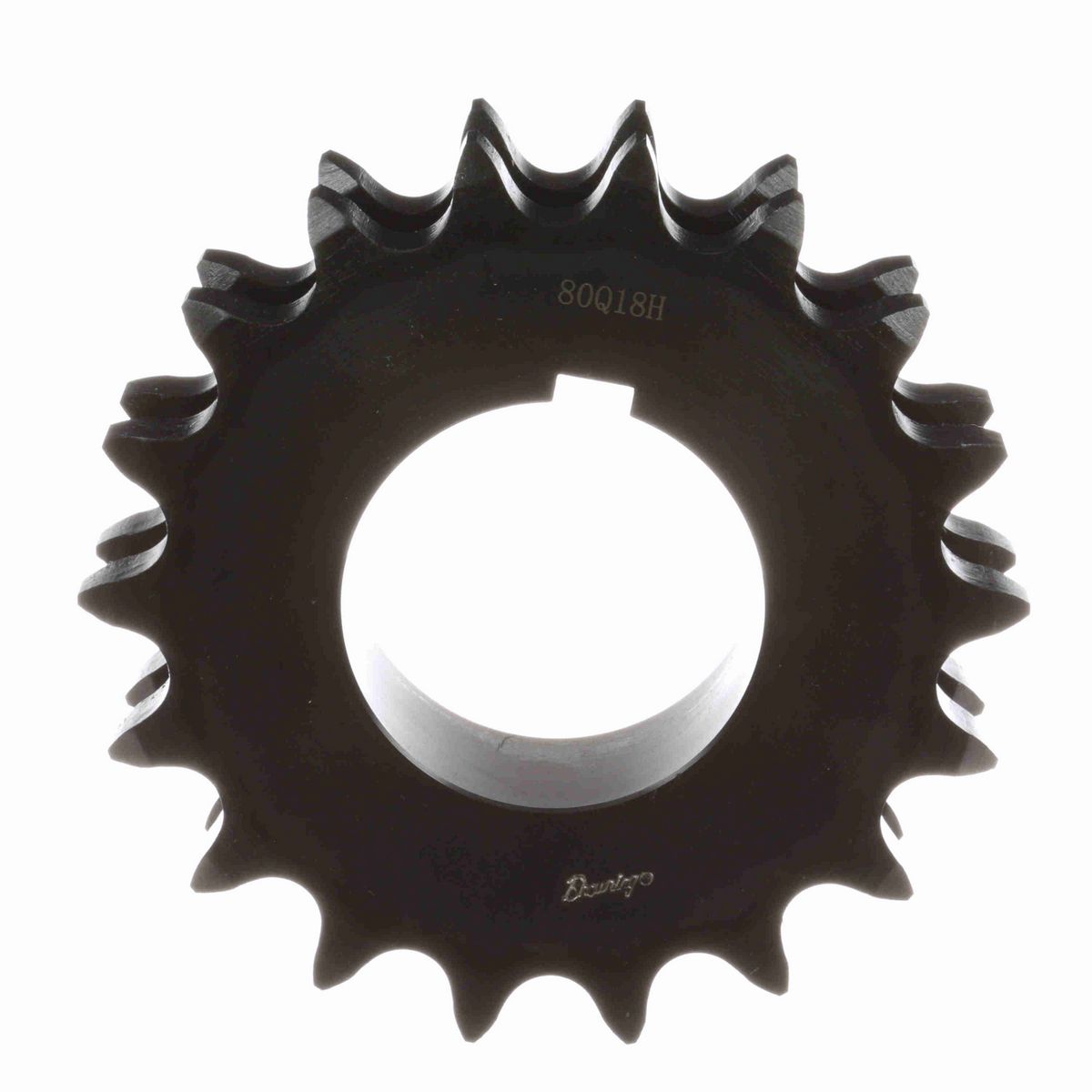 Browning Steel Bushed Bore Roller Chain Sprocket - D80Q18