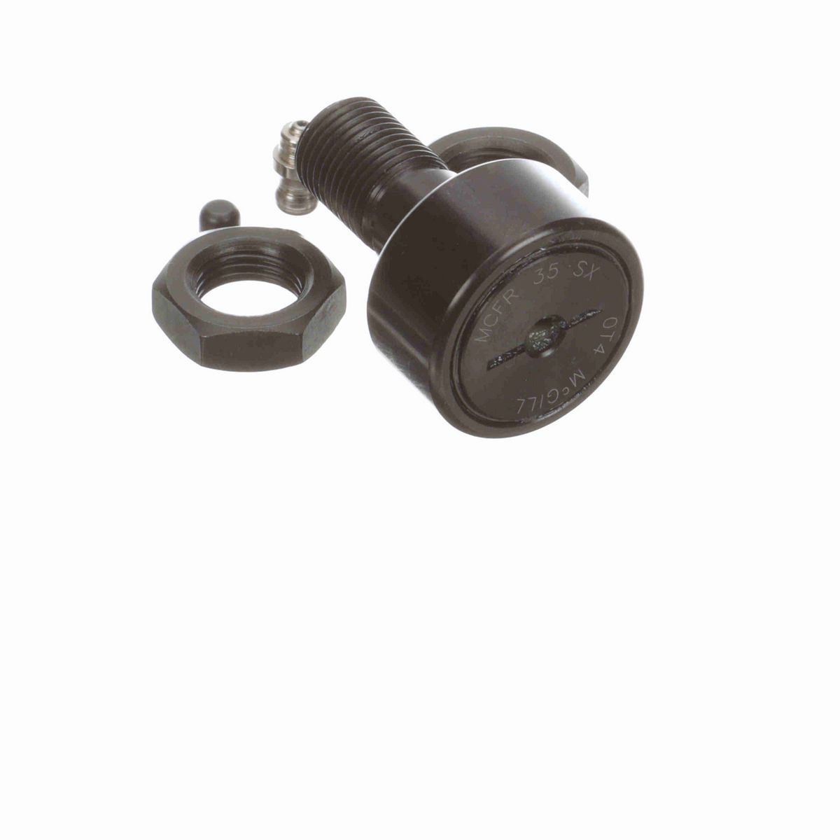 Опорный ролик с цапфой McGill CAMROL MCFR 35 SX, цилиндрический, с уплотнением, со шлицем под отвёртку, метрический