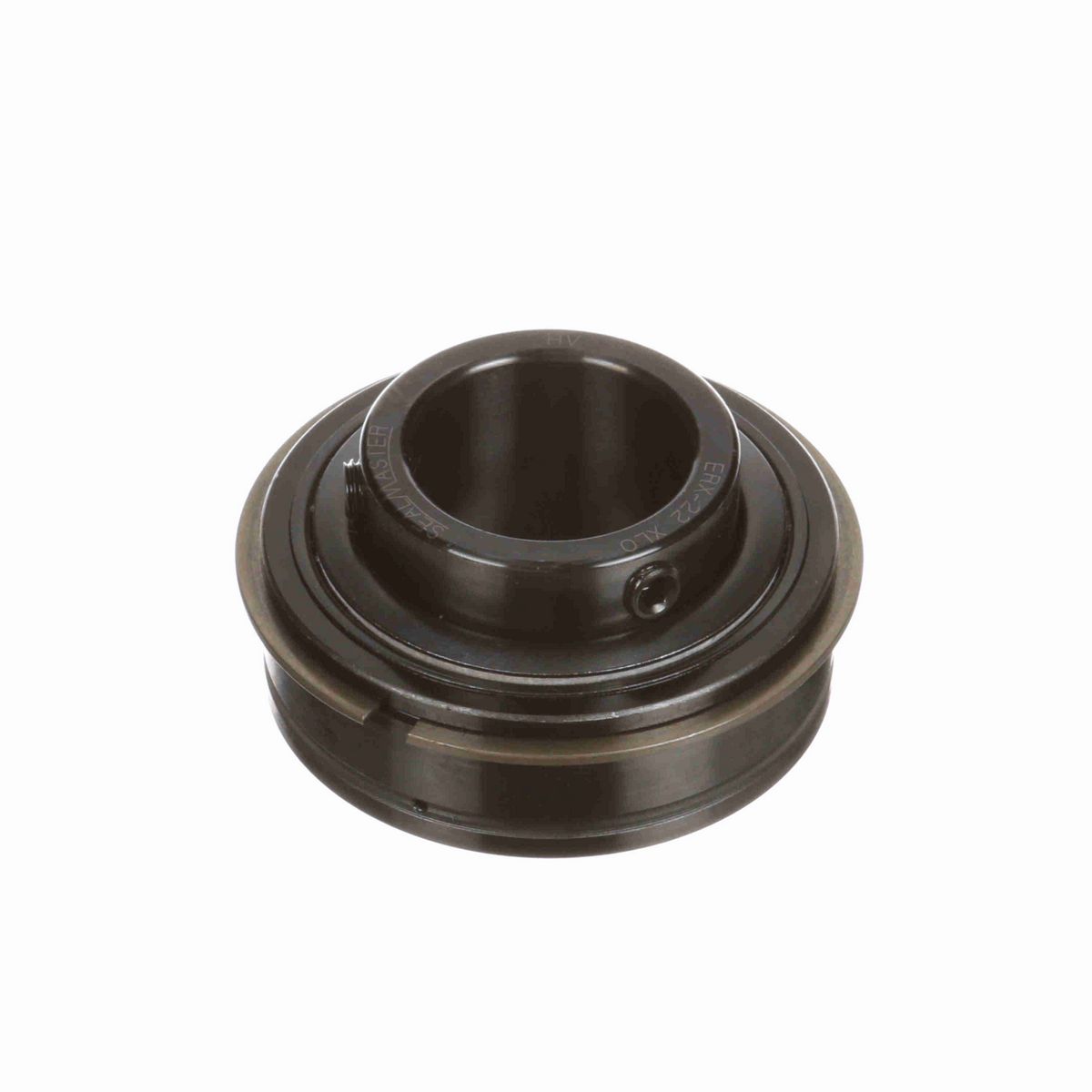 Sealmaster Mounted Insert Only Ball Bearing - 52100 Bearing Steel, Black Oxided - Setscrew Lock - Extra Low Drag - ERX-22 XLO