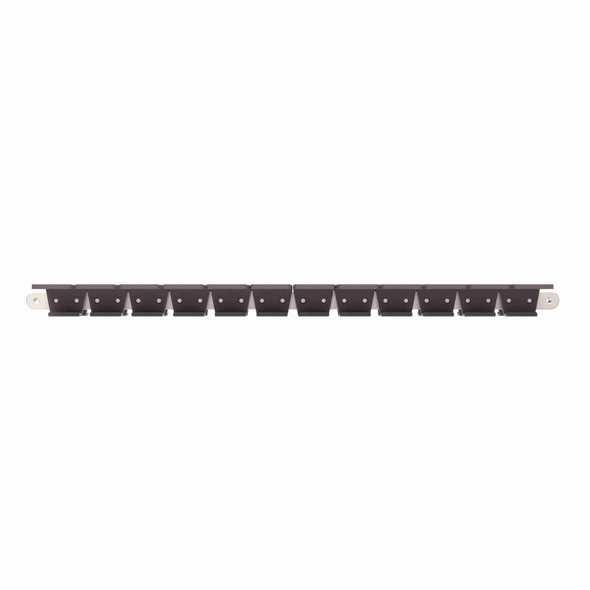 Rexnord 1873TAB Side-flexing Solid Top, Material: Brown High Performance, Width: 7.5in, Pitch: 1.5in - 81414074
