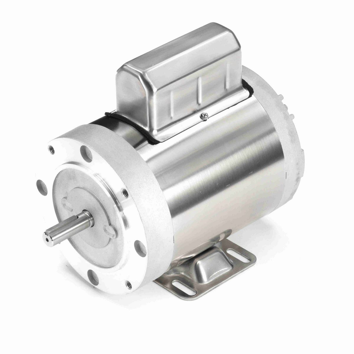 LEESON Boat Hoist Duty Motor, 1 HP, 1 Ph, 60 Hz, 115/230 V, 1800 RPM, 56C Frame, TENV - 6439191252