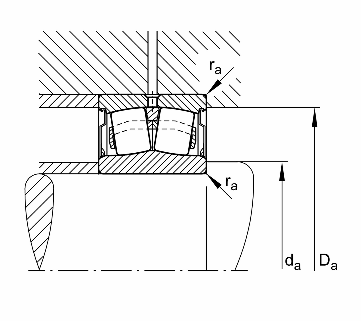 Радиальный сферический роликоподшипник FAG WS22208-E1-XL-2RSR-C3