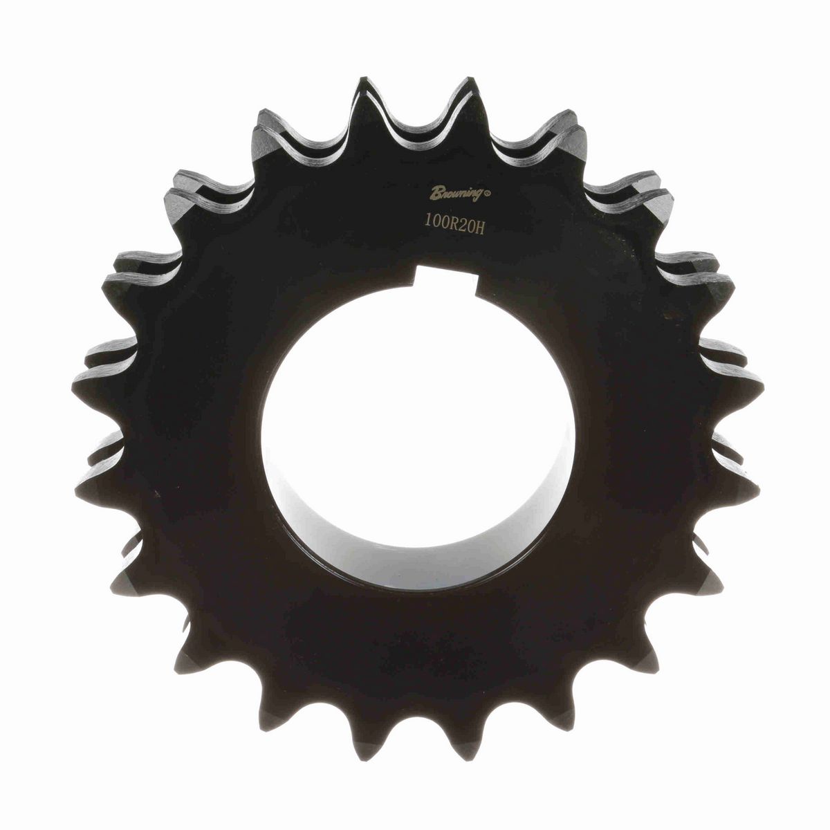 Browning Steel Bushed Bore Roller Chain Sprocket - D100R20
