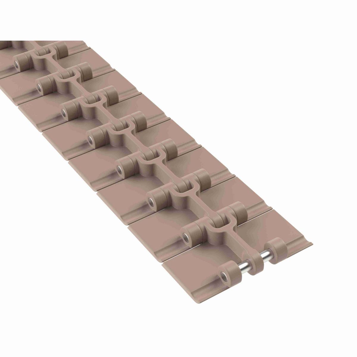 Rexnord 820 Straight Running Solid Top, Material: Tan Low Friction, Width: 3.25in, Pitch: 1.5in - LF820K3-1/4