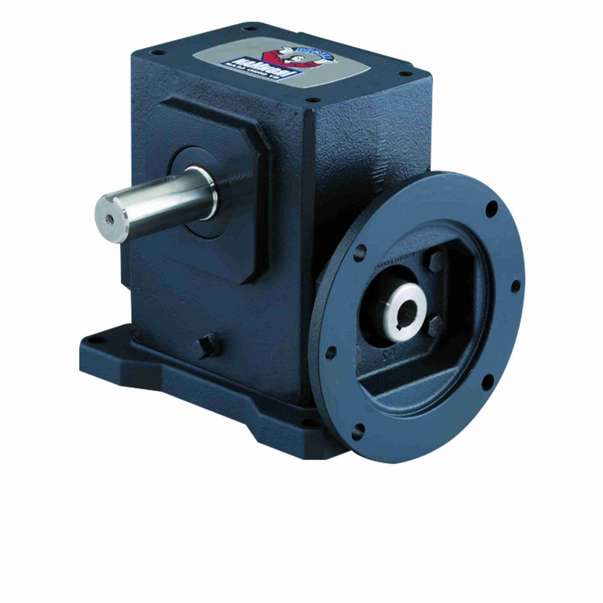 Grove Gear GR Series - Ironman Worm Gear Reducers Cast Iron Single-Reduction Worm Reducer - GR-UMQ824-20-R-140