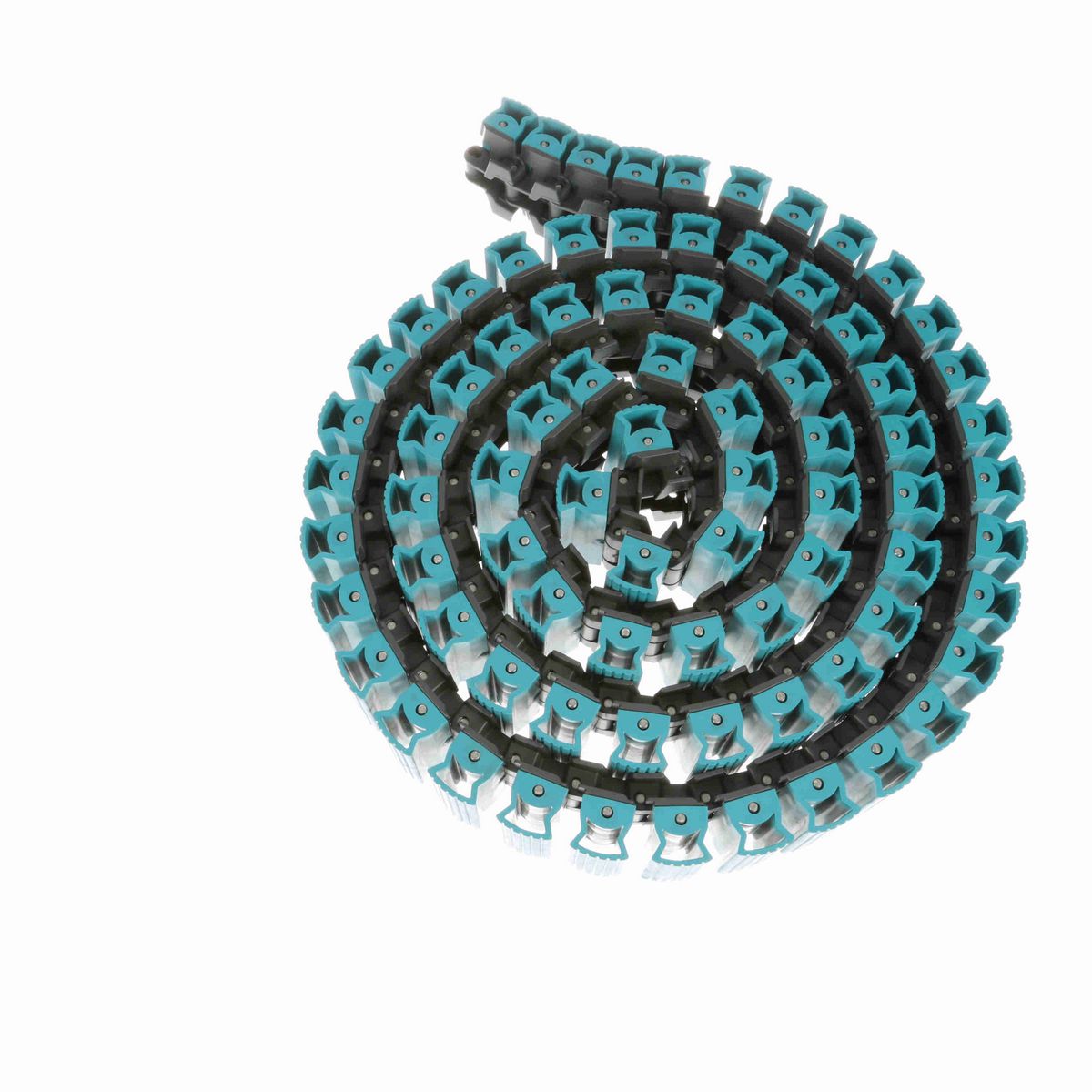 System Plast 878TAB SideGrip™ Side-flexing, Material: Gray Low Friction, Width: 3.25in, Pitch: 1.5in - LFG878TAB-K325GS4