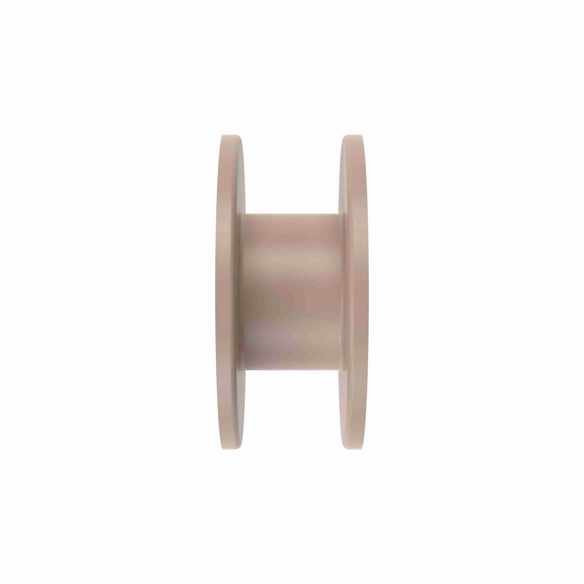 Rexnord 820 Series Solid One Piece Molded Tan Low Friction Idler Wheel with 23 Teeth and 25mm Round Idler Bore - 101-8254-15