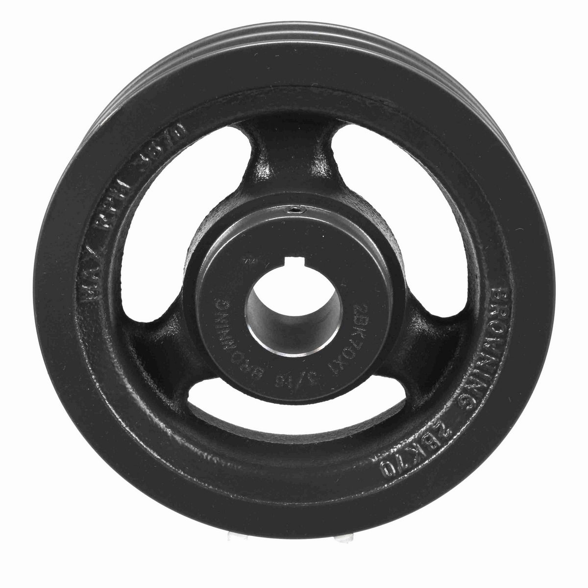 Browning 2 Groove Cast Iron FHP - Finished Bore Sheave - 2BK70X 1 3/16