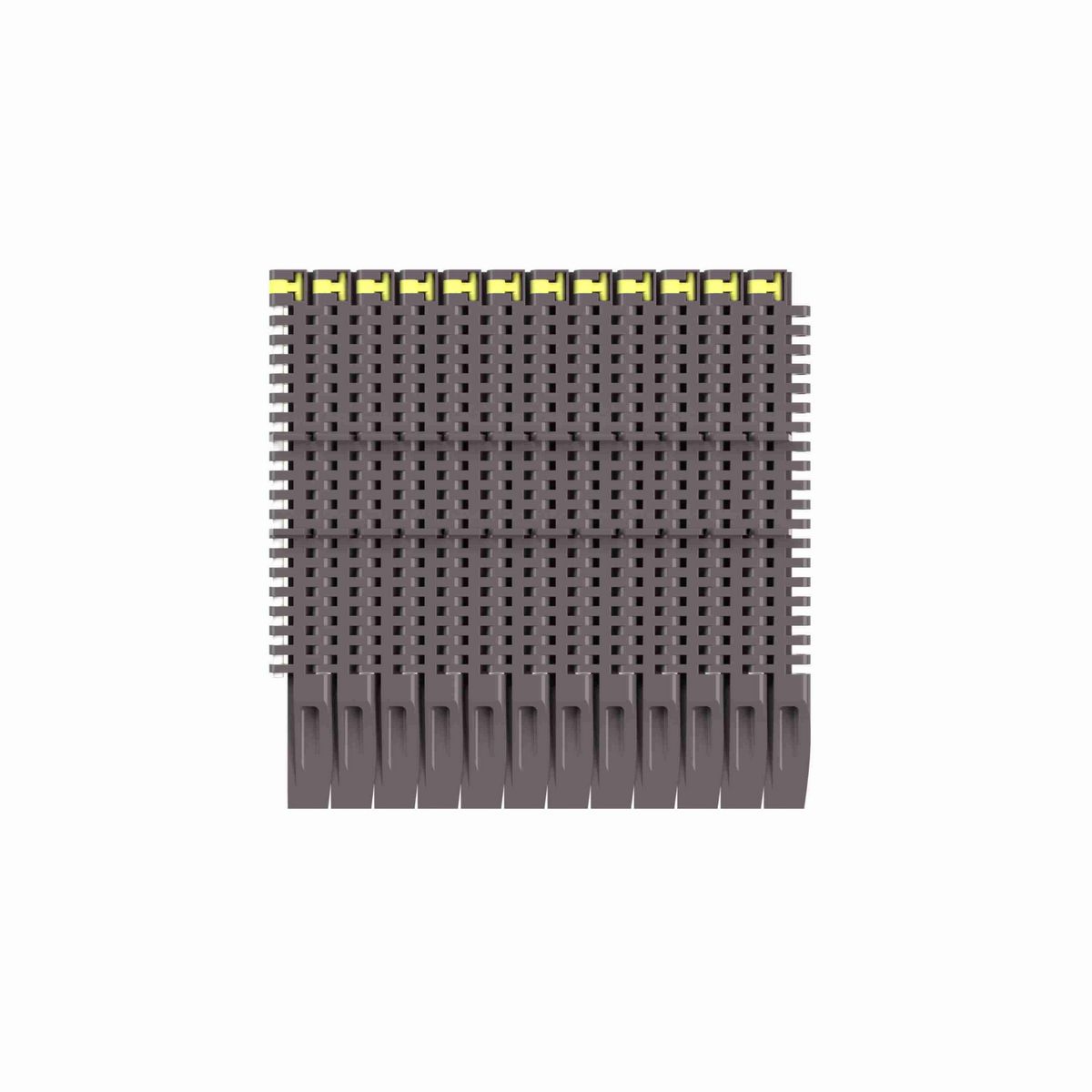 Rexnord 8505DTS Straight Running DTS®, Material: Brown High Performance, Width: 7.5in, Pitch: 0.75in - 81427971