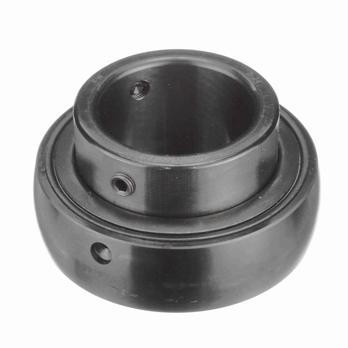 Sealmaster Mounted Insert Only Ball Bearing - 52100 Bearing Steel, Black Oxided - Setscrew Lock - 2-24