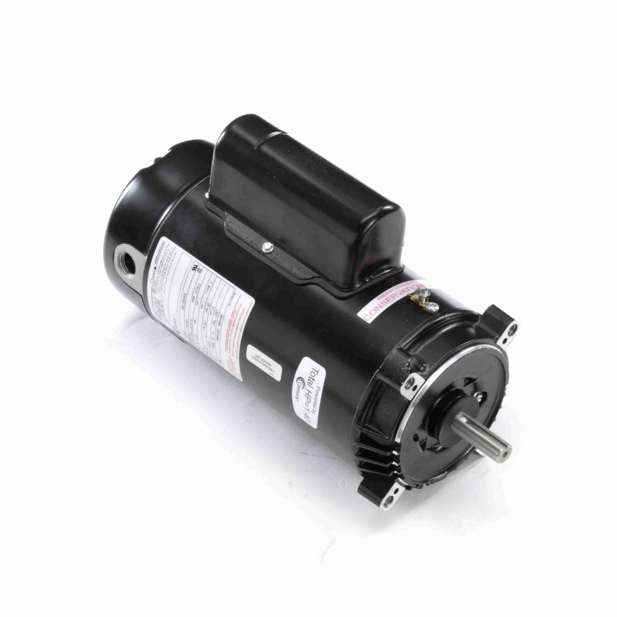 Century Pool Pump Motor, 1 HP, 1 Ph, 60 Hz, 230/115 V, 3600 RPM, 56C Frame, ODP - CK1102