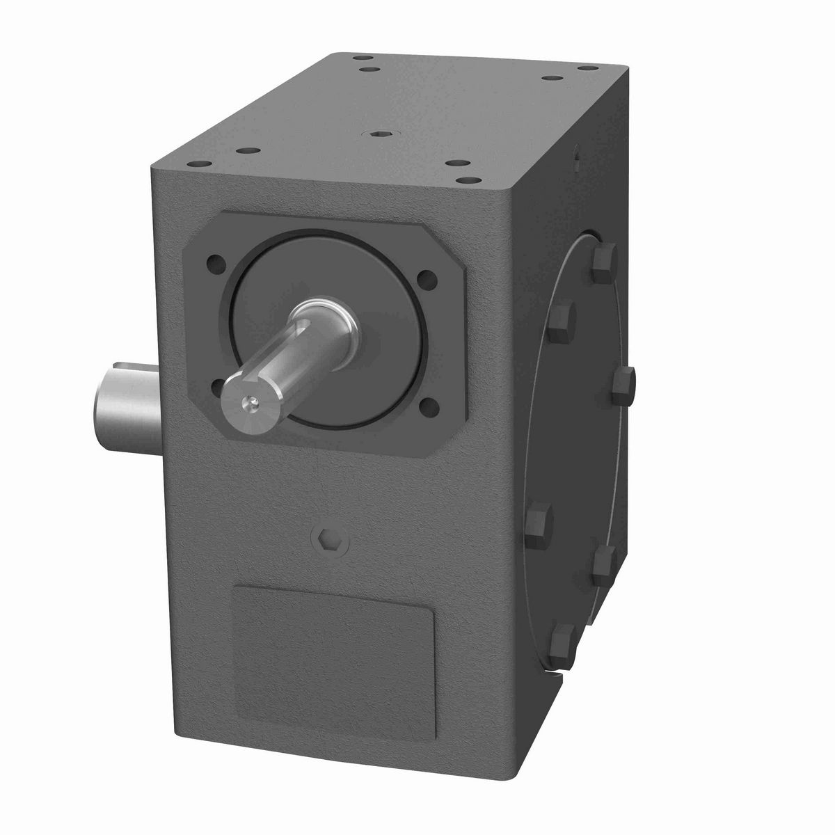 Hub City PowerCubeX Worm Gear Reducer Cast Iron Single-Reduction Worm Reducer - 261L 10/1 B WR