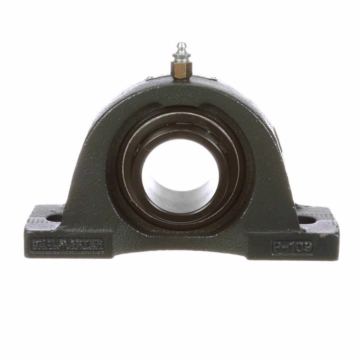 Sealmaster Mounted Cast Iron Two Bolt Pillow Block Ball Bearing - 52100 Bearing Steel, Black Oxided - Setscrew Lock - High Temperature - NP-31 VL
