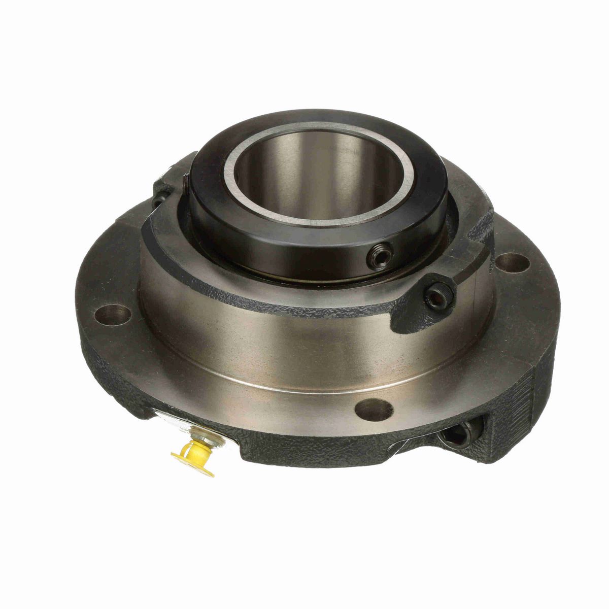 Sealmaster Mounted Cast Iron Piloted Flange Tapered Roller - 52100 Bearing Steel - Double Collar Mount Lock - RFP 208C