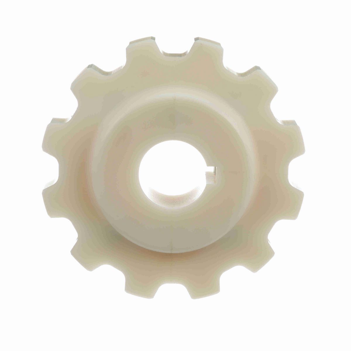 System Plast 882 Series Split Machined Sprocket with 12 Teeth, a 1-1/2in Round Shaft-Ready Bore and Setscrew - 882-12R1.5-DMS-SS