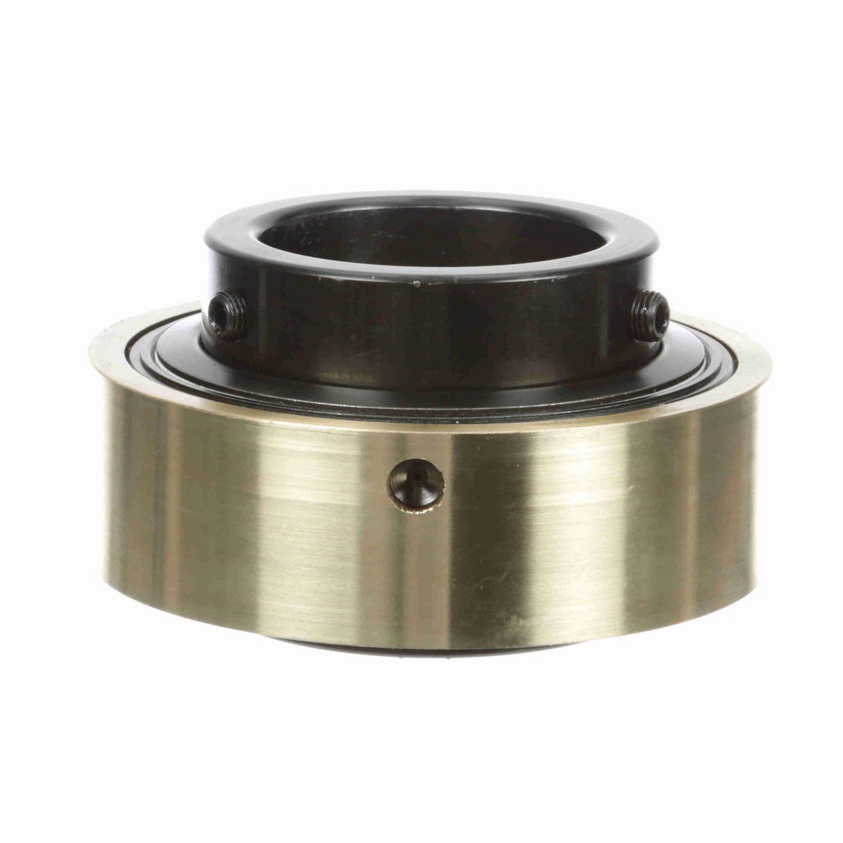 Sealmaster Mounted Insert Only Ball Bearing - 52100 Bearing Steel, Black Oxided - Setscrew Lock - AR-3-215