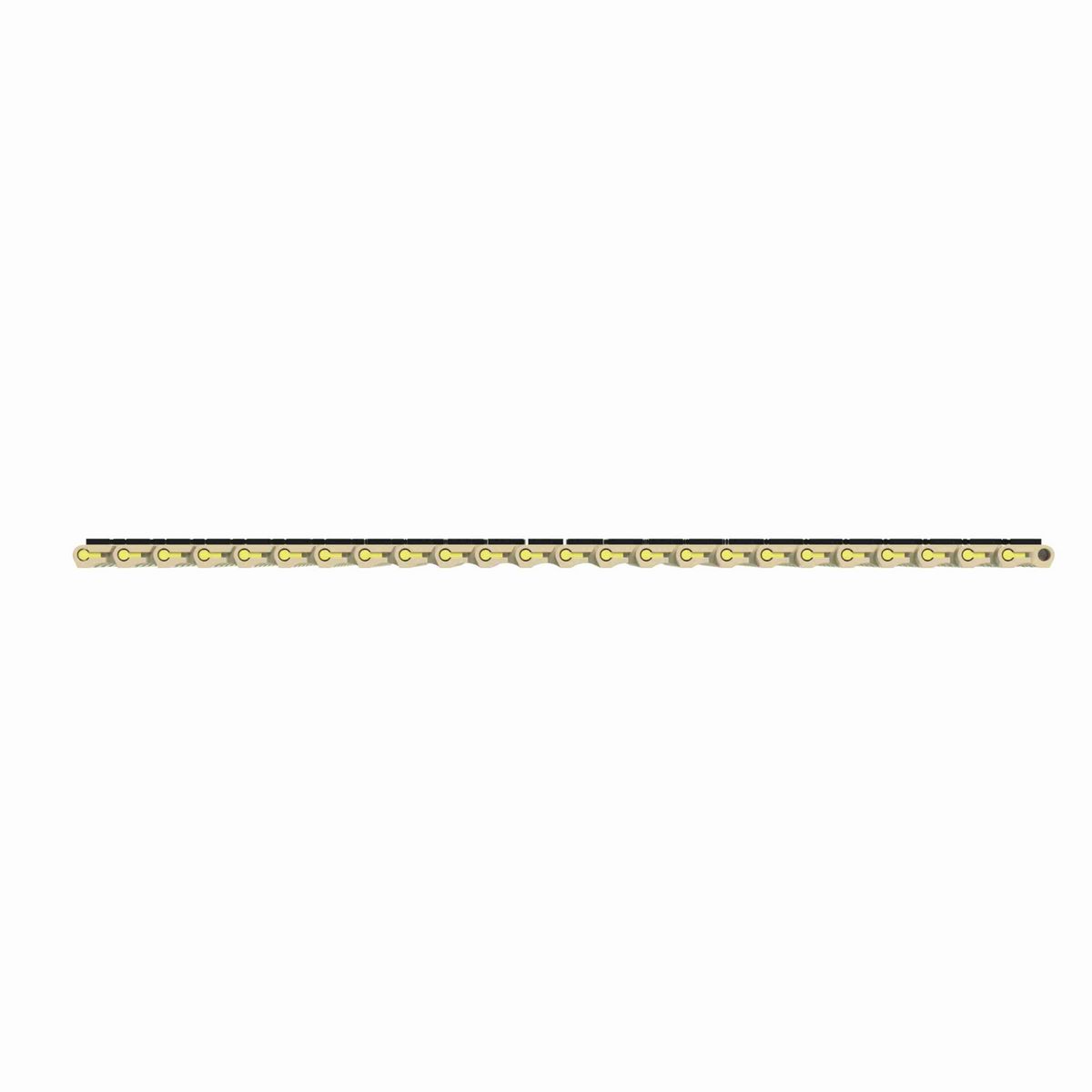 Rexnord 1505 RubberTop® Straight Running RubberTop®, Material: Beige High Temperature, Width: 6in, Pitch: 15mm - HTF1505-6