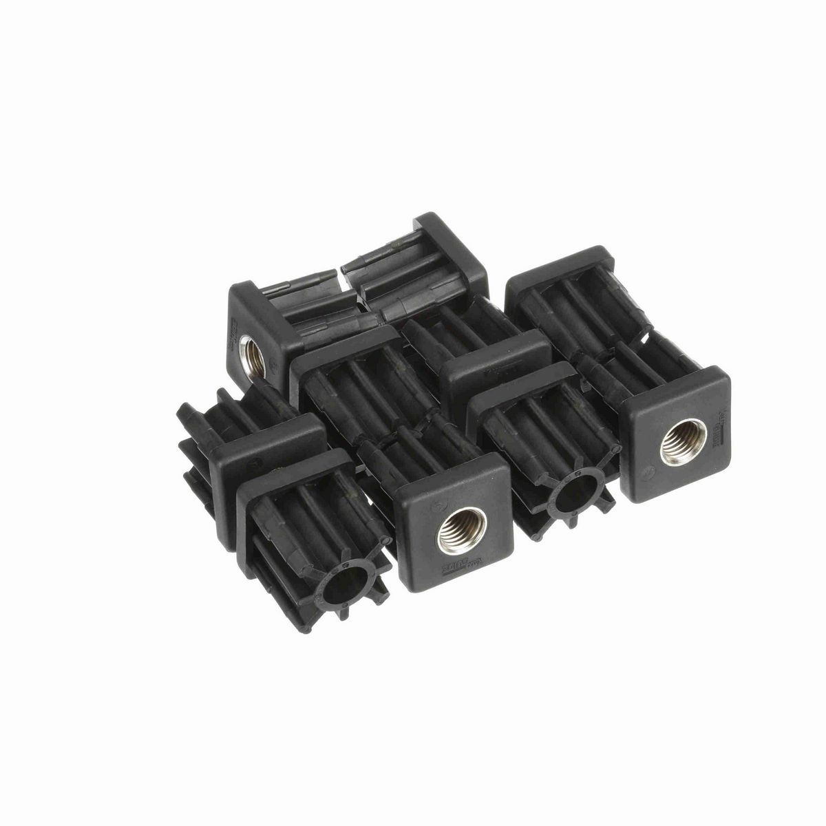 System Plast Tube End (Square); Series: VG-556, Thread: M20 for a 2 Sq. Tube - VG-556-BM20