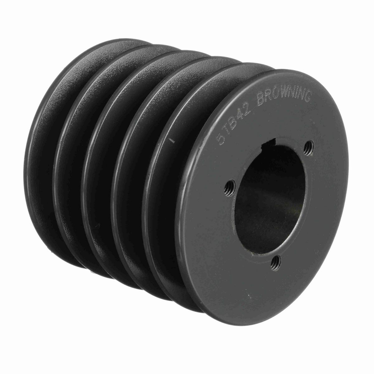 Browning 5 Groove Cast Iron Bushed Bore Multiple Sheave - 5TB42