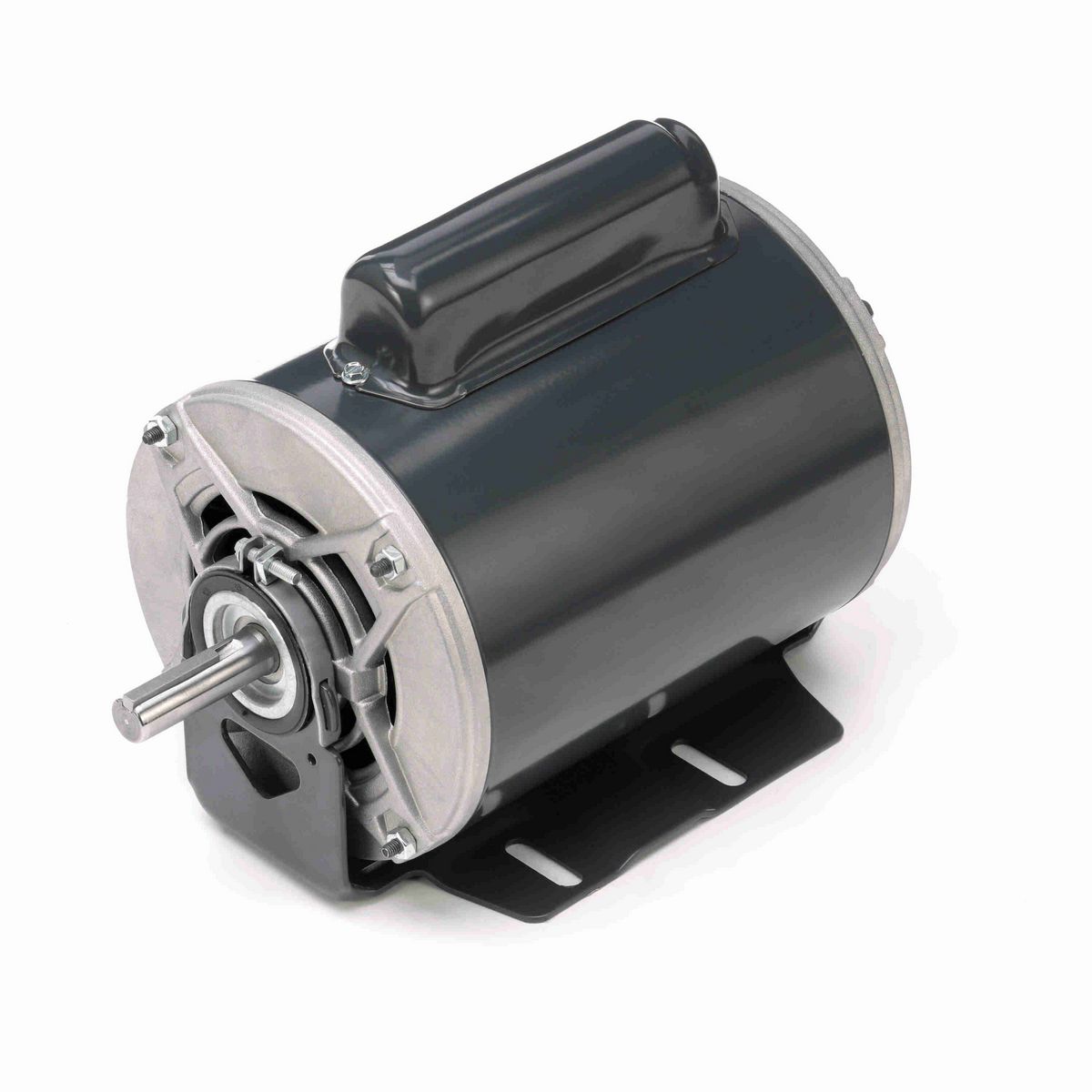 LEESON General Purpose Motor, 1 HP, 1 Ph, 60 Hz, 115/208-230 V, 1800 RPM, 56 Frame, DP - C1158