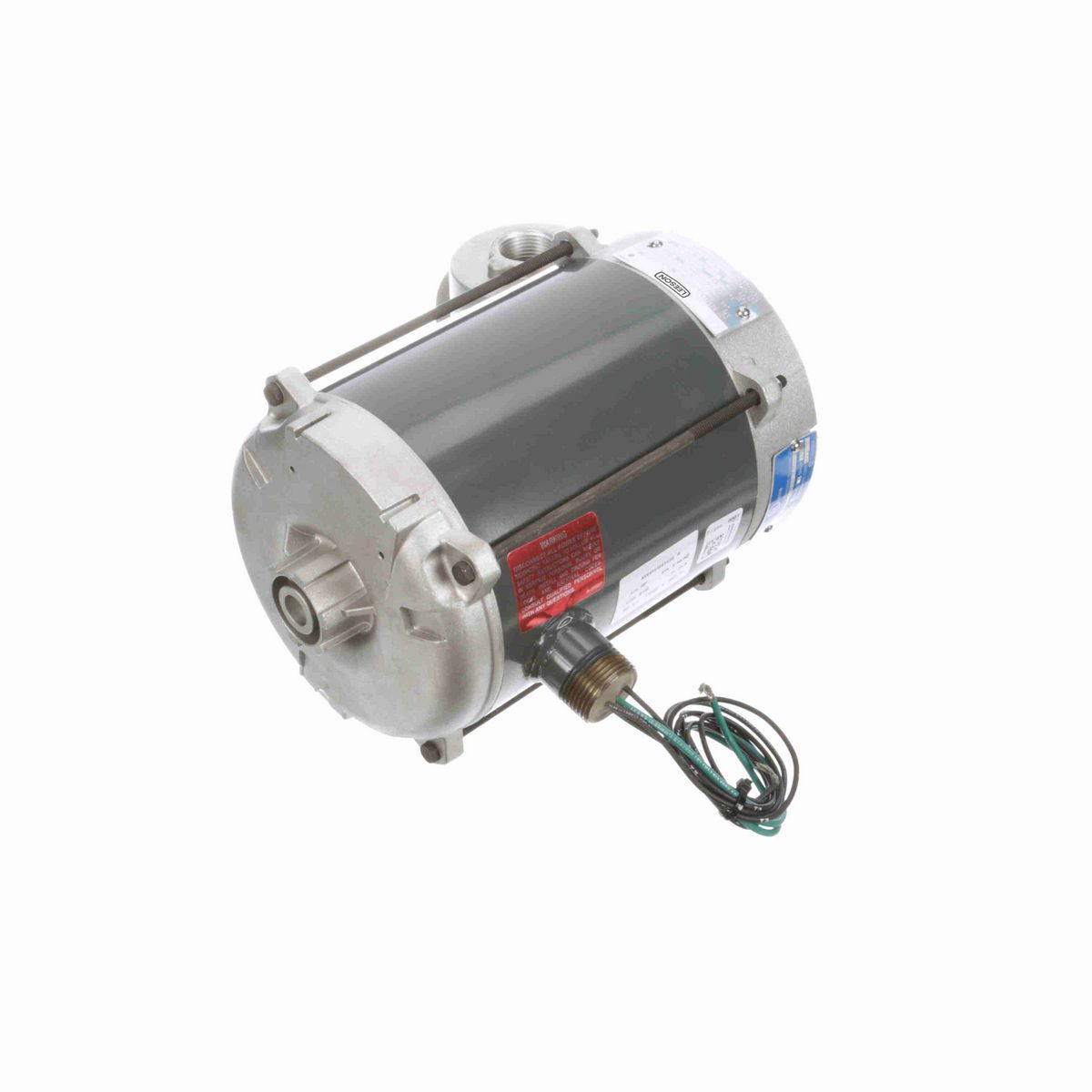 LEESON Explosion Proof Motor, 0.25 HP, 3 Ph, 60 Hz, 575 V, 1800 RPM, 56C Frame, EPNV - G842