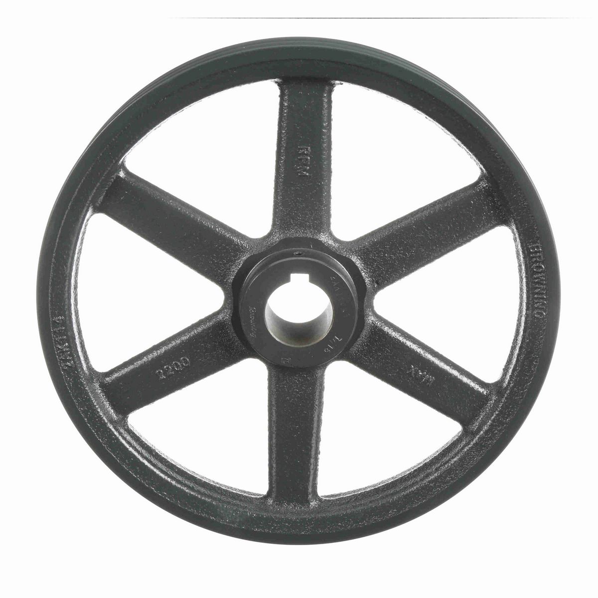 Browning 2 Groove Cast Iron FHP - Finished Bore Sheave - 2AK114X 1 7/16
