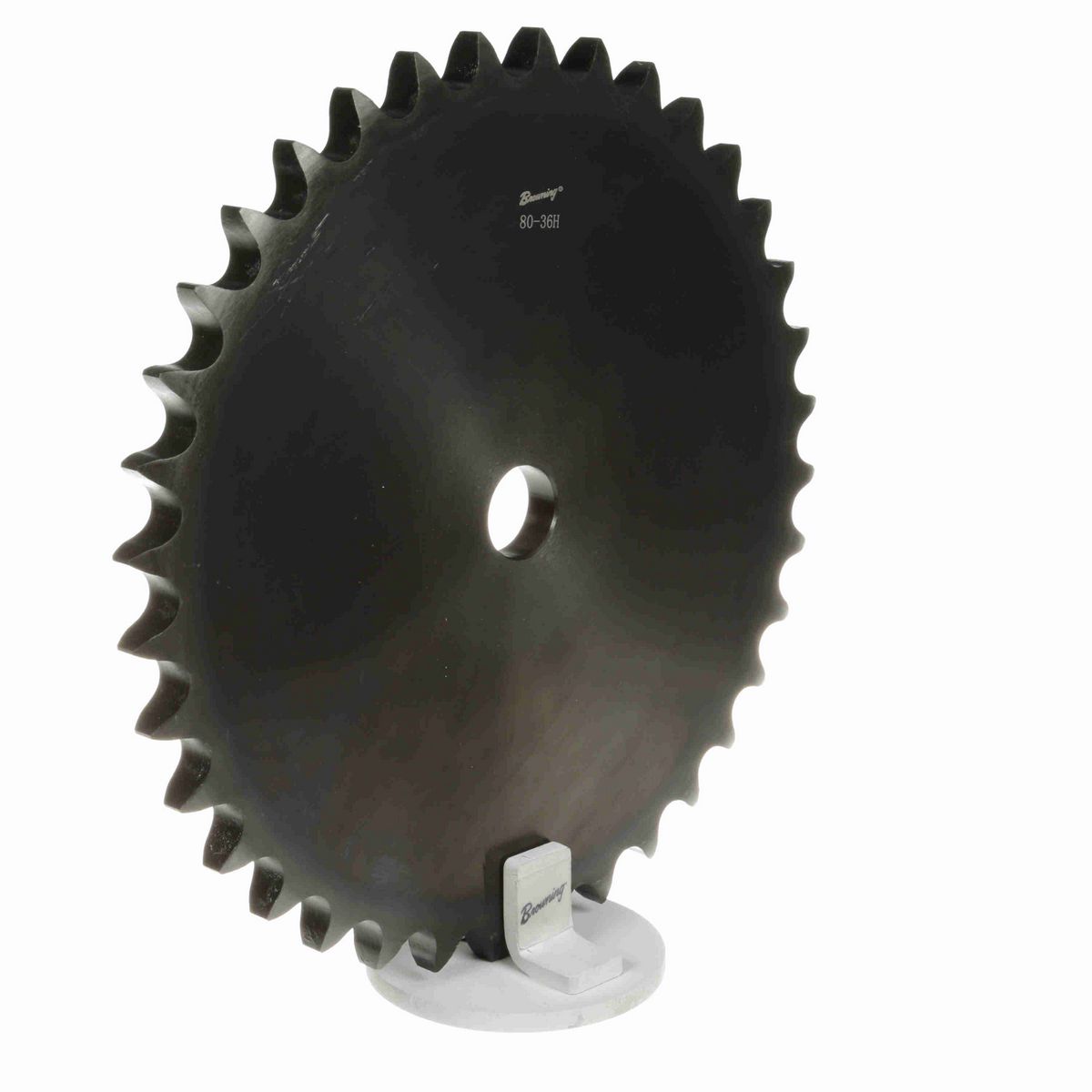 Browning Steel Minimum Plain Bore Roller Chain Sprocket - 80A36