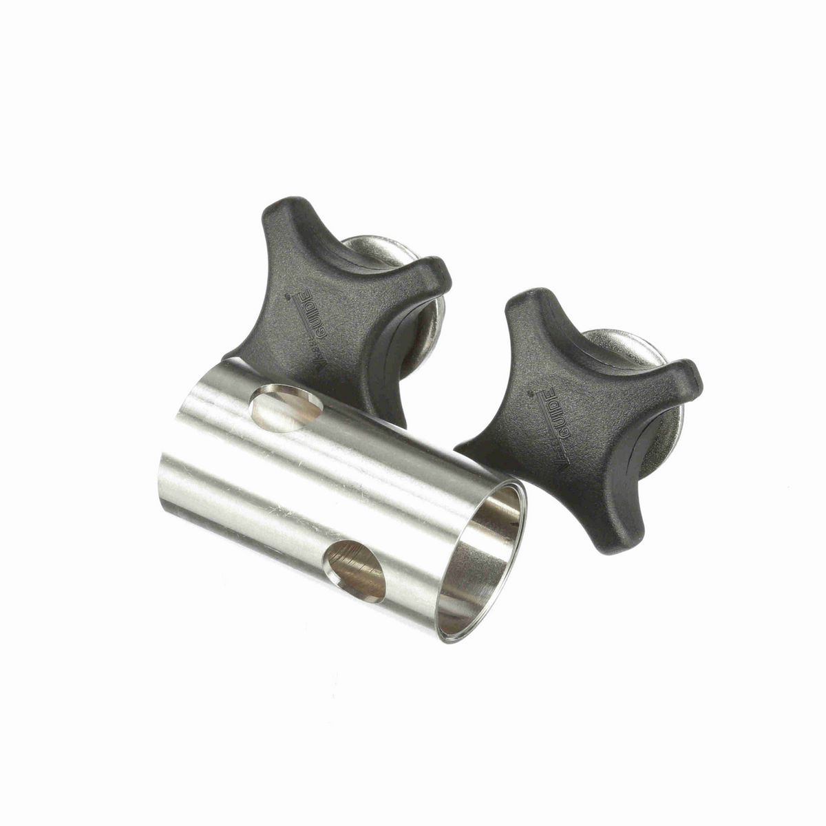 System Plast Cross Block for 1/2-in round x 1/2-in round w/ 2 Knobs - VG-621S-12-12