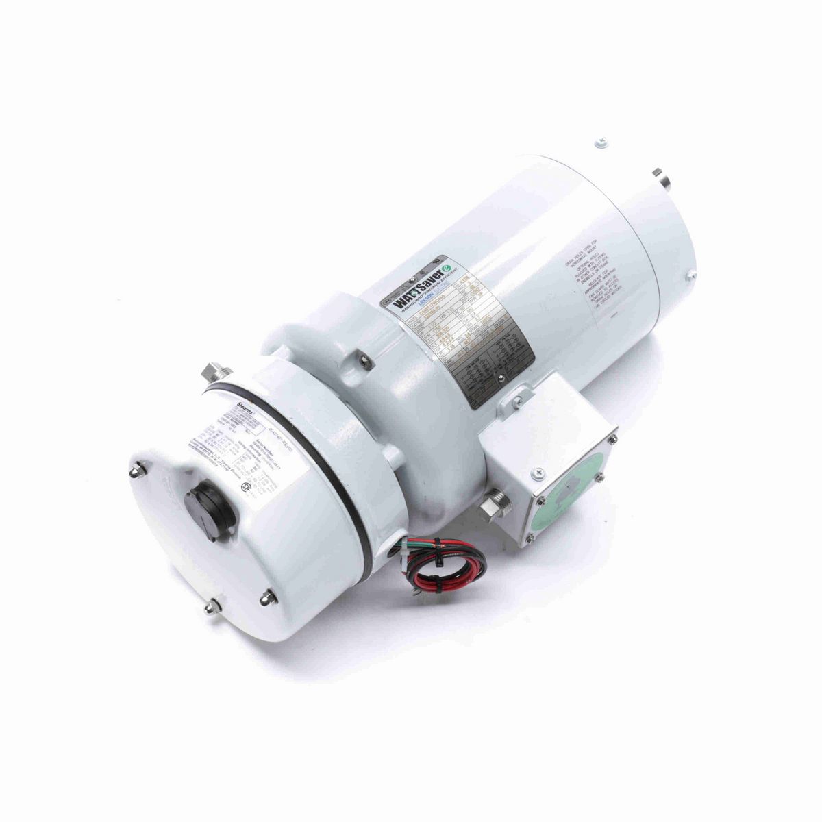 LEESON White Duck™ Brake Motor, 1.50 HP, 3 Ph, 60 Hz, 230/460 V, 1800 RPM, 145TC Frame, TEFC - 122194.00