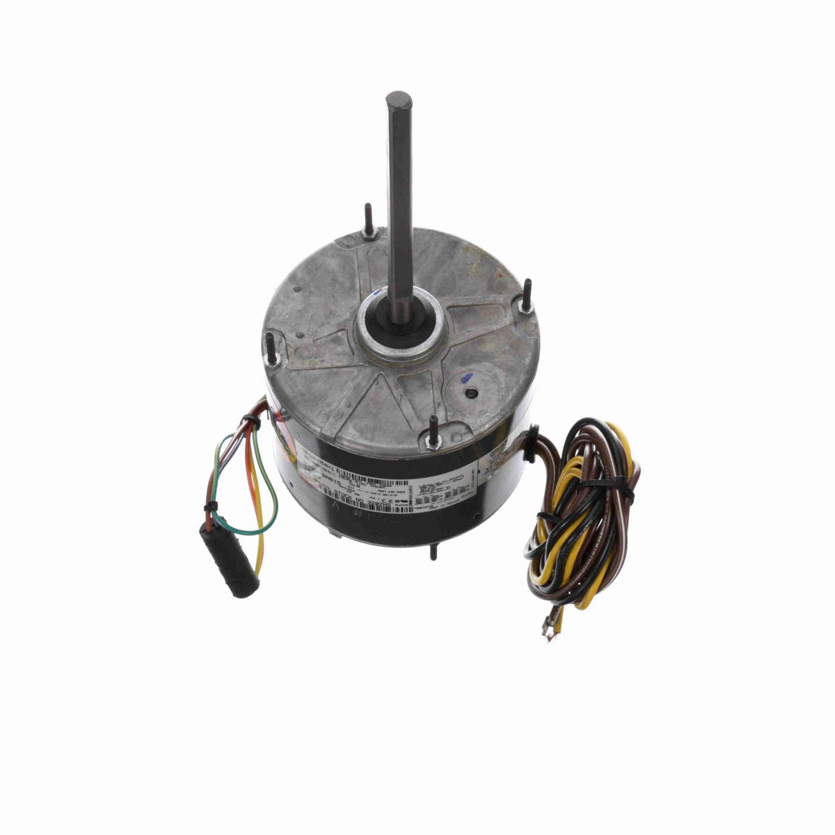 Genteq HEAT SHIELD® Condenser Fan Motor, 1/8 HP, 1 Ph, 60 Hz, 208-230 V, 825 RPM, 1 Speed, 48 Frame, CLOSEDAO - 3202HS