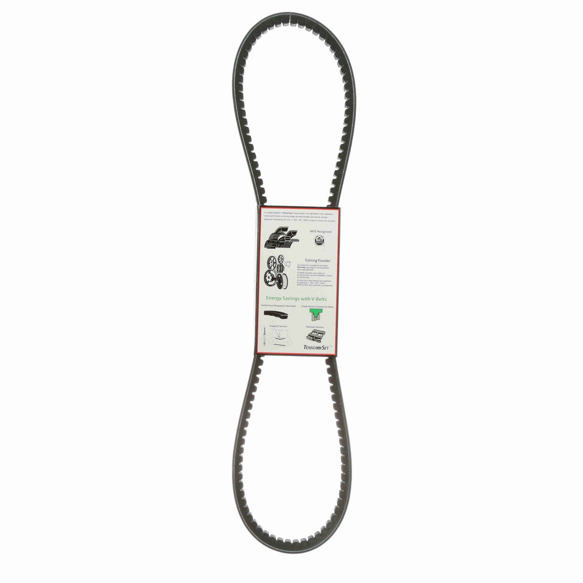 Browning EPDM Notched Belt 98% Efficient - BX46