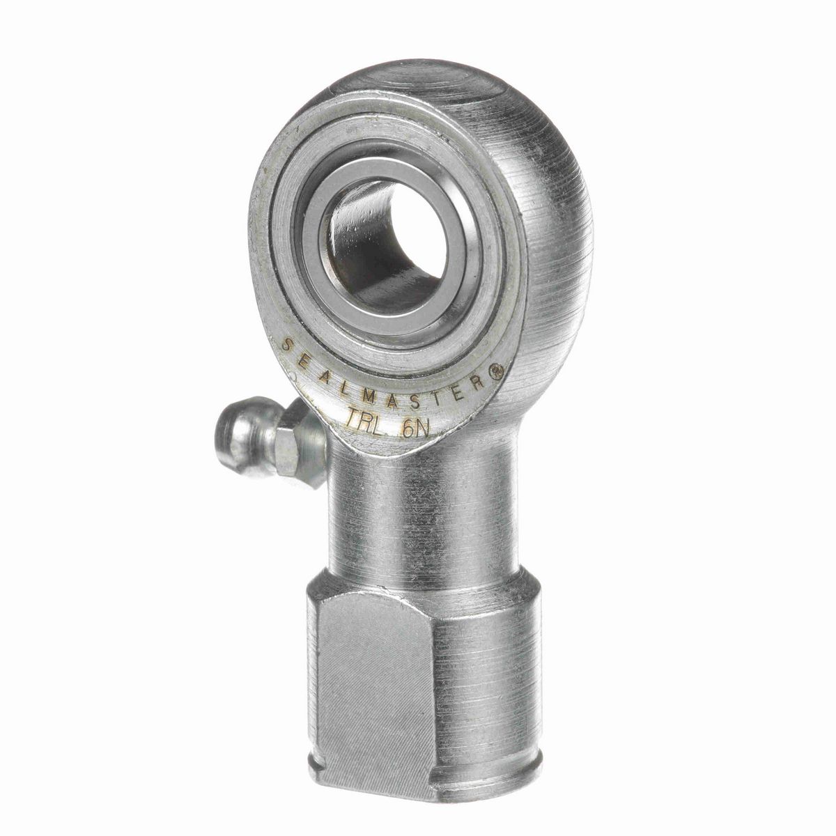 Sealmaster Female Rod End Bearing - Three-Piece Greasable Carbon Steel Race - TRL 6N