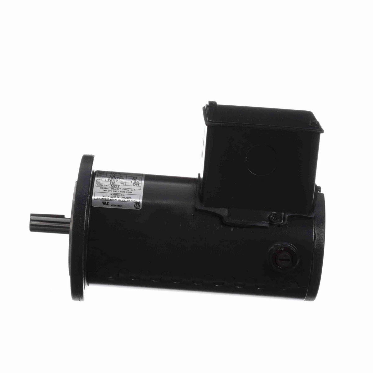 Century SCR Motor, 1/6 HP, 90 V, 1750 RPM, 34 Frame, TENV - DC104