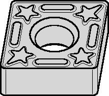 Kenloc Inserts Kennametal CNGG-LF [4050666]