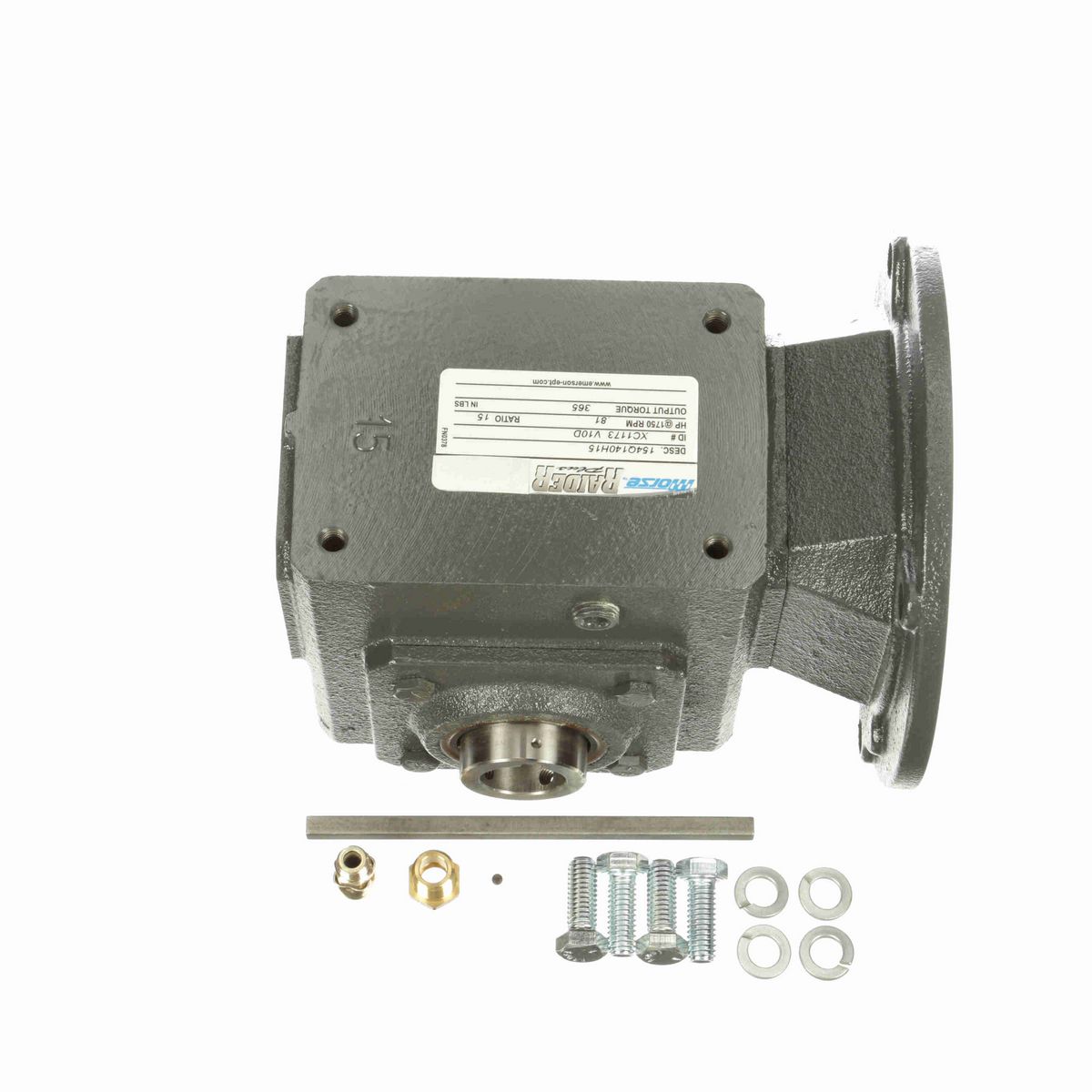 Morse Raider Plus Worm Gear Reducer Cast Iron Single-Reduction Worm Reducer - 154Q140H15 010