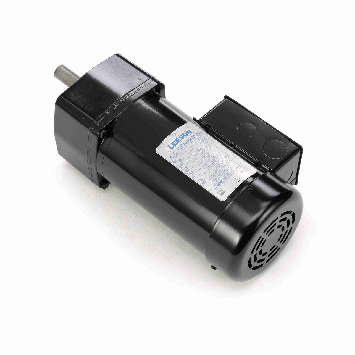 LEESON Parallel Shaft Gearmotor, 0.33 HP, 3 Ph, 60 Hz, 230 V, 58 RPM, 42Y Frame, TEFC - 096013.00