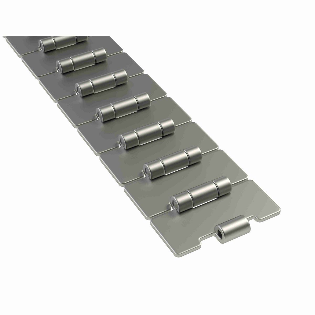 Rexnord 815 Straight Running Solid Top, Material: 0, Width: 7.5in, Pitch: 1.5in - 10375156